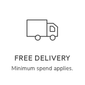  o FREE DELIVERY Minimum spend applies. 
